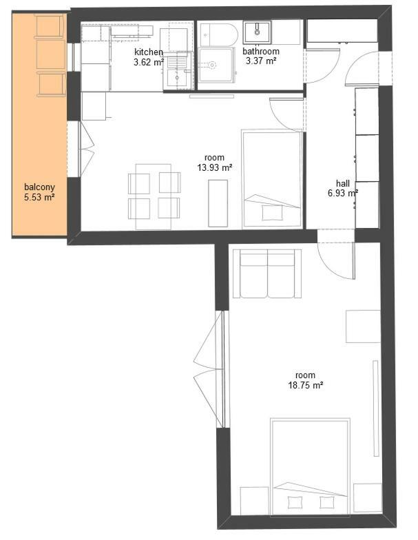 Sopot Seaside Apartment Екстер'єр фото